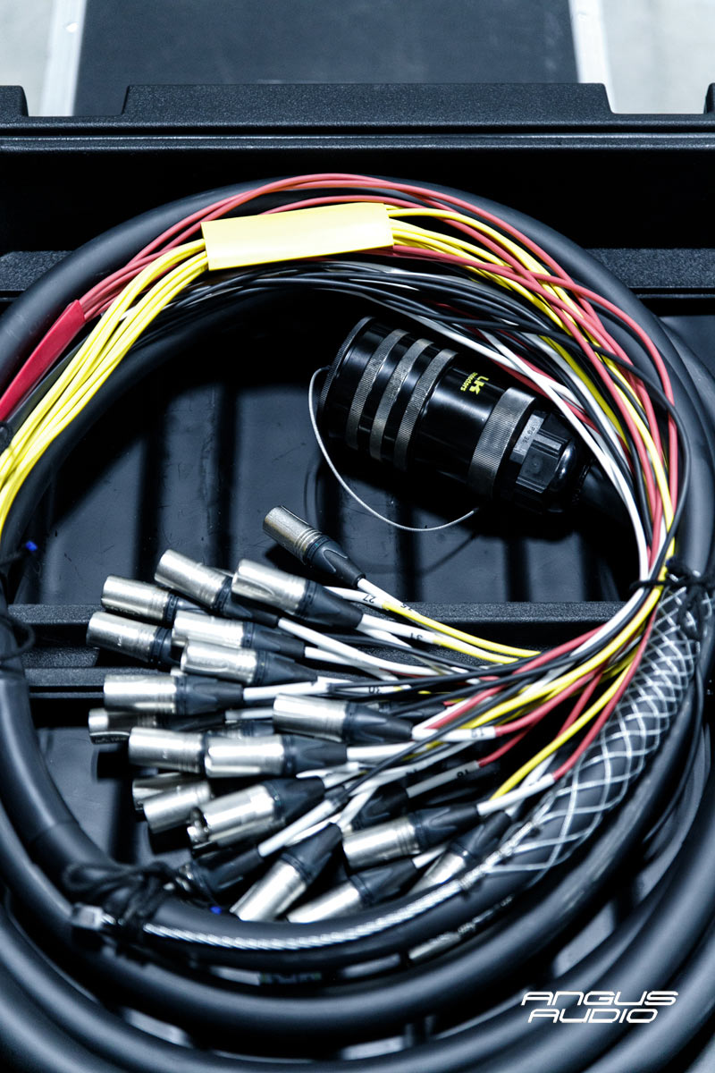 Intervals – 32 channel splitter and Wireless In Ear Rack – Angus Audio